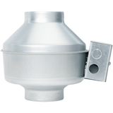 Fantech FG 4XL EC 4in. Inline Centrifugal Duct Fan w/ EC Motor - Side