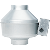 Fantech FG 4XL EC 4-Inch Inline Centrifugal Duct Fan w/ EC Motor - Side