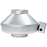 Fantech FG 6M EC 6in. Inline Centrifugal Duct Fan w/ EC Motor - Side