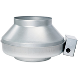 Fantech FG 8 EC 8-Inch Inline Centrifugal Duct Fan w/ EC Motor - Side