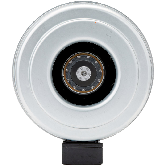 Fantech FG 10 10-Inch Inline Centrifugal Duct Fan - Front