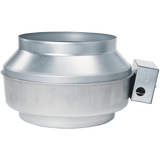 Fantech FG 10 10-Inch Inline Centrifugal Duct Fan - Side