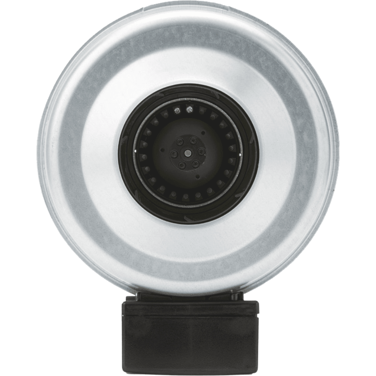 Fantech FG 4 4in. Inline Centrifugal Duct Fan - Front