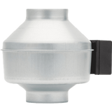 Fantech FG 4 4-Inch Inline Centrifugal Duct Fan - Side