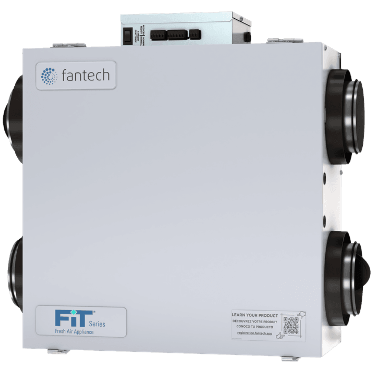 Fantech FIT 120E Series Low Profile Energy Recovery Ventilator - Main
