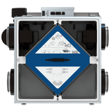Fantech FIT 120E Series Low Profile Energy Recovery Ventilator w/ Shut-off Damper - Back