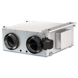 Fantech FIT 120E Series Low Profile Energy Recovery Ventilator w/ Shut-off Damper - Horizontal