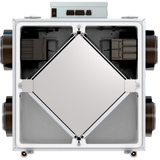 Fantech FIT 80E 78 CFM Low Profile ERV - Cross Section