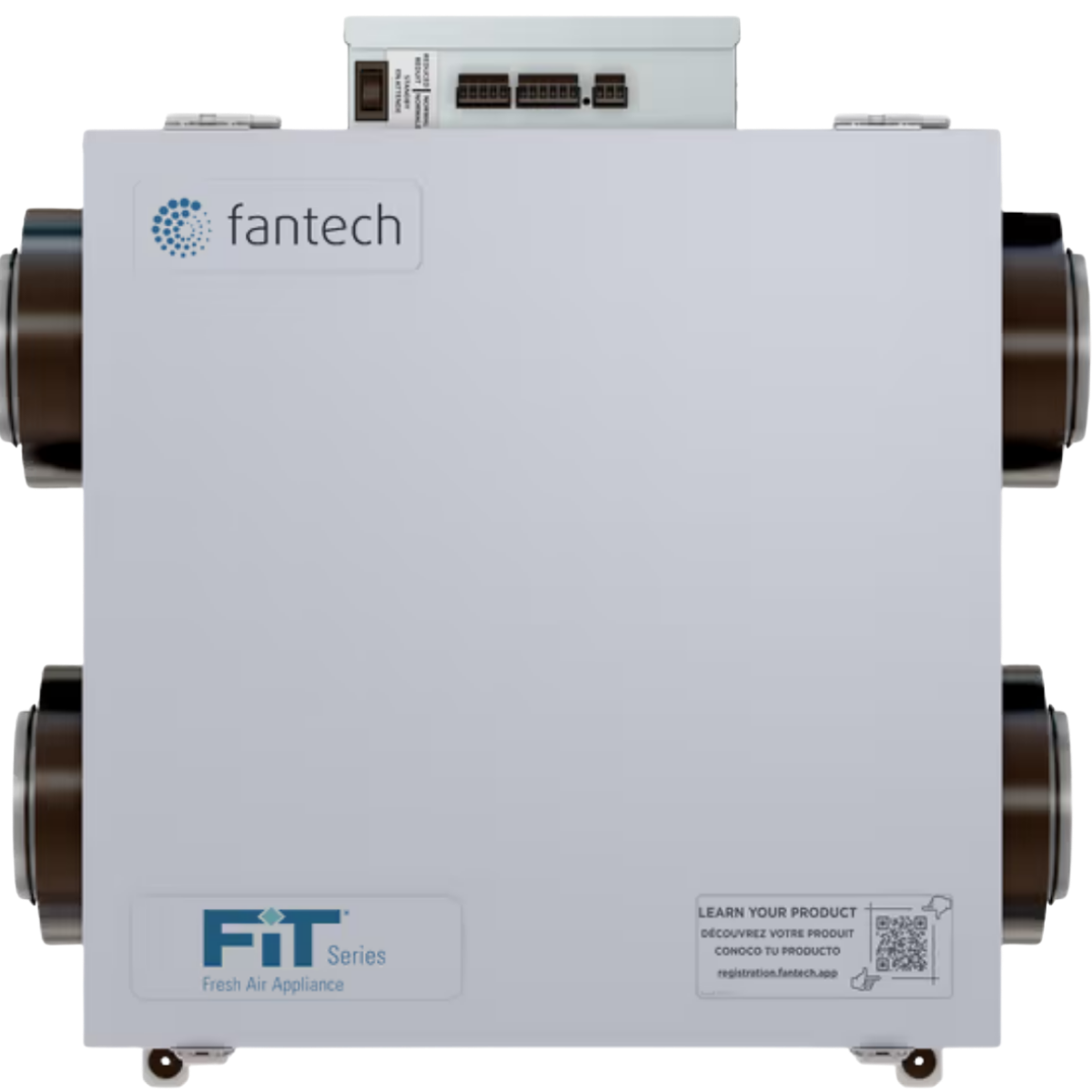 Fantech FIT 80E 78 CFM Low Profile ERV - Main