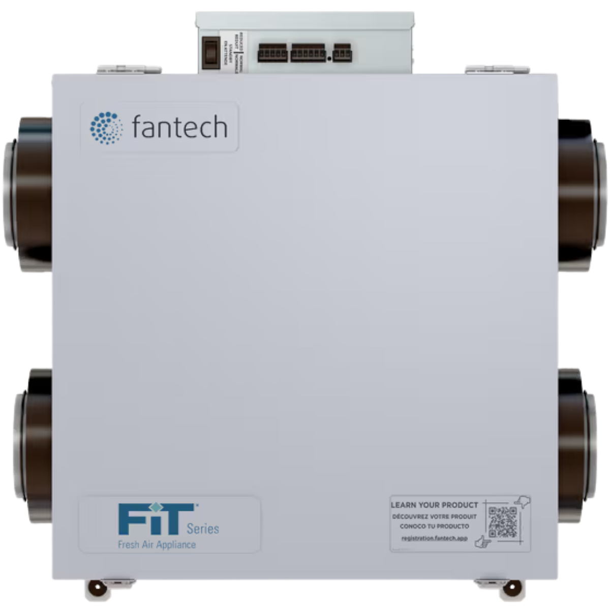 Fantech FIT 80E 78 CFM Low Profile ERV - Main