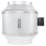 Fantech FKD 10 10in. Mixed Flow Inline Duct Fan - Side