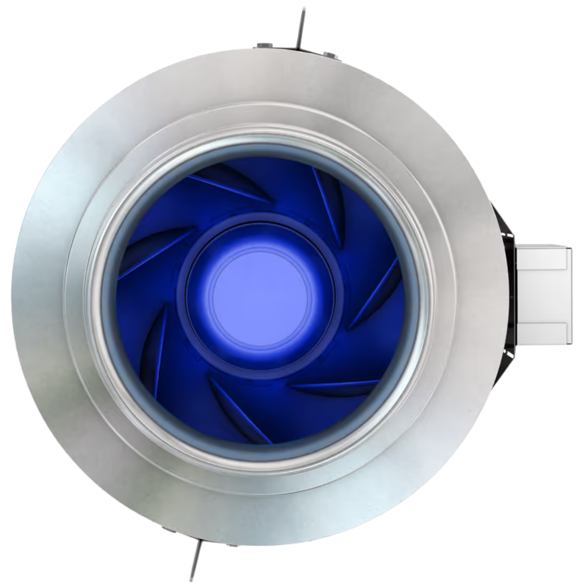 Fantech FKD 14 14in. Mixed Flow Inline Duct Fan S - Front