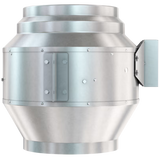 Fantech FKD 14 14in. Mixed Flow Inline Duct Fan XL - Side
