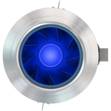 Fantech FKD 16 16in. Mixed Flow Inline Duct Fan XL - Front
