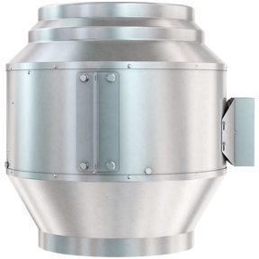 Fantech FKD 16 16in. Mixed Flow Inline Duct Fan XL - Side