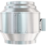 Fantech FKD 18 18in. Mixed Flow Inline Duct Fan Small - Side