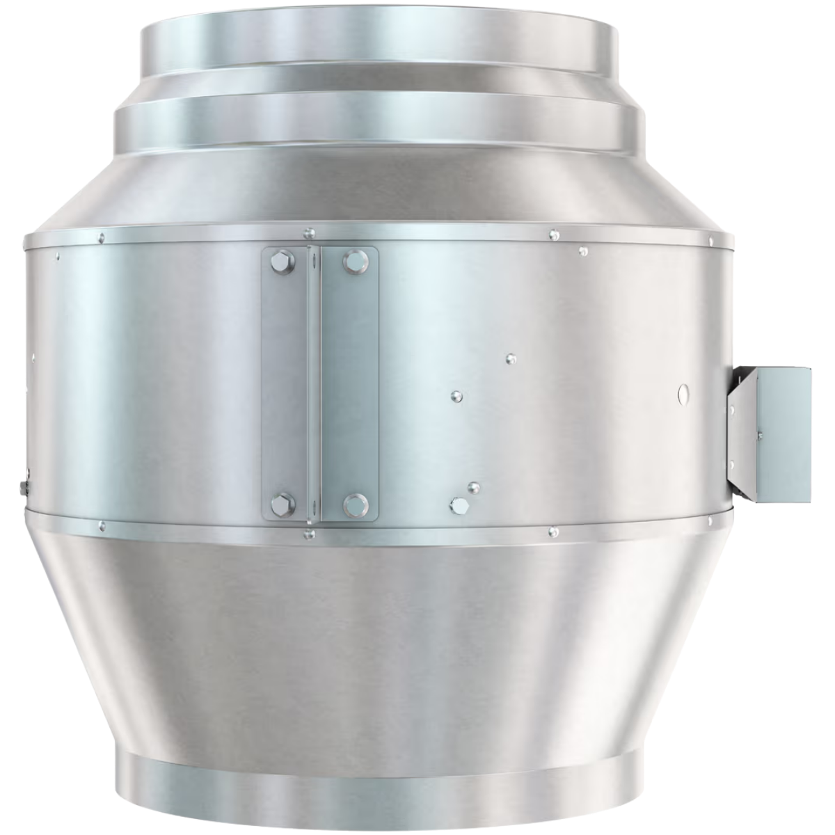 Fantech FKD 18 18in. Mixed Flow Inline Duct Fan XL - Side