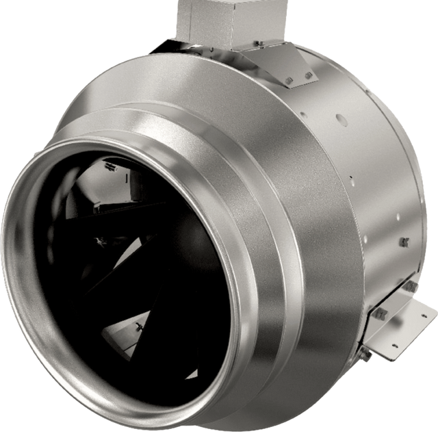 Fantech FKD 18 EC 208-460V 18-Inch Mixed Flow Inline Duct Fan w/ EC Motor - Main