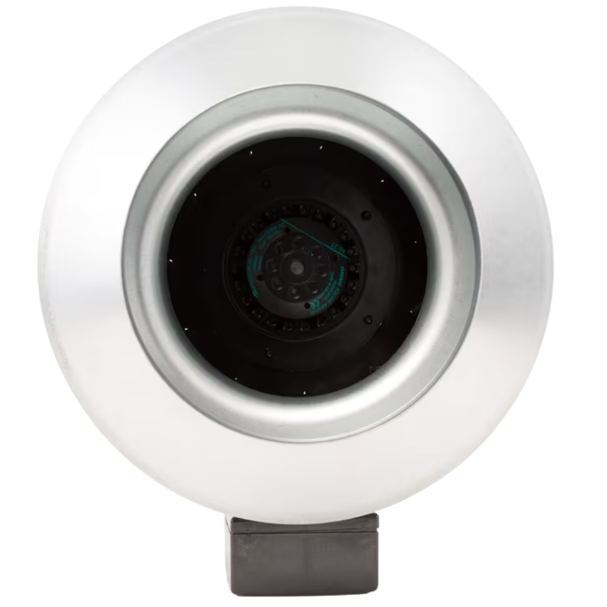 Fantech FKD 8 XL 8in. Mixed Flow Inline Duct Fan - Front