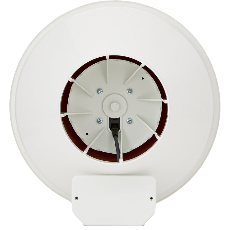 Fantech FR Series 6-Inch Inline Centrifugal Fan - Front