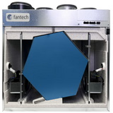 Fantech HERO 120E-EC 112 CFM Energy Recovery Ventilator - Inside