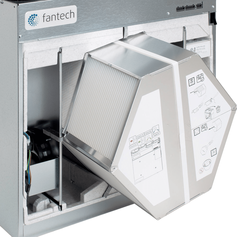 Fantech HERO 120H Heat Recovery Ventilator - Housing