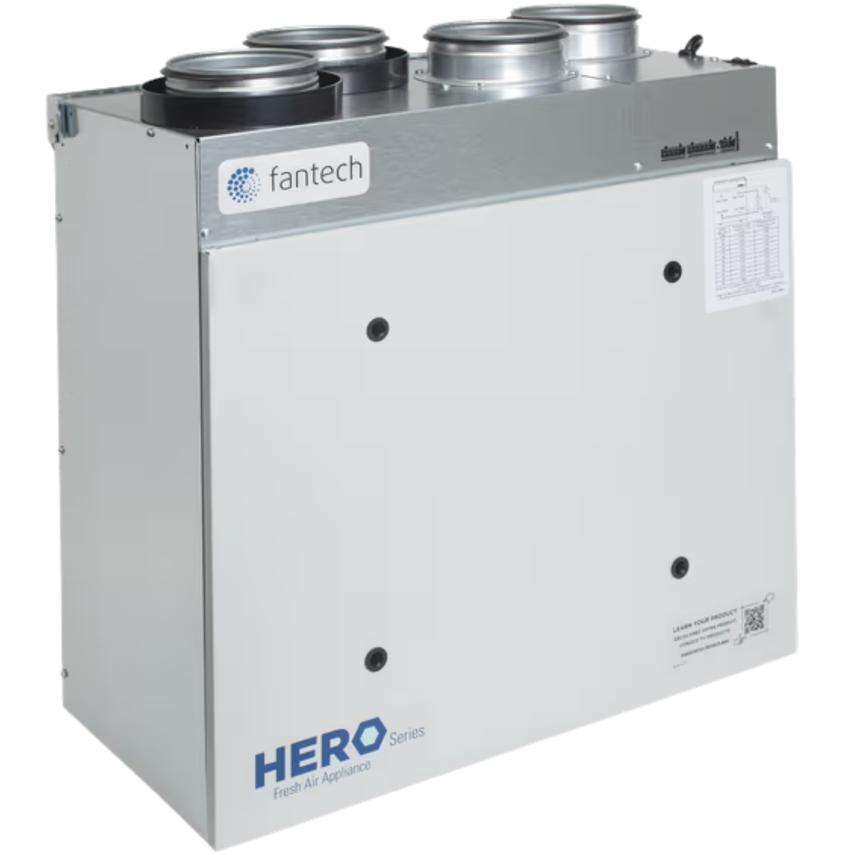 Fantech HERO 120H 119 CFM Heat Recovery Ventilator - Main