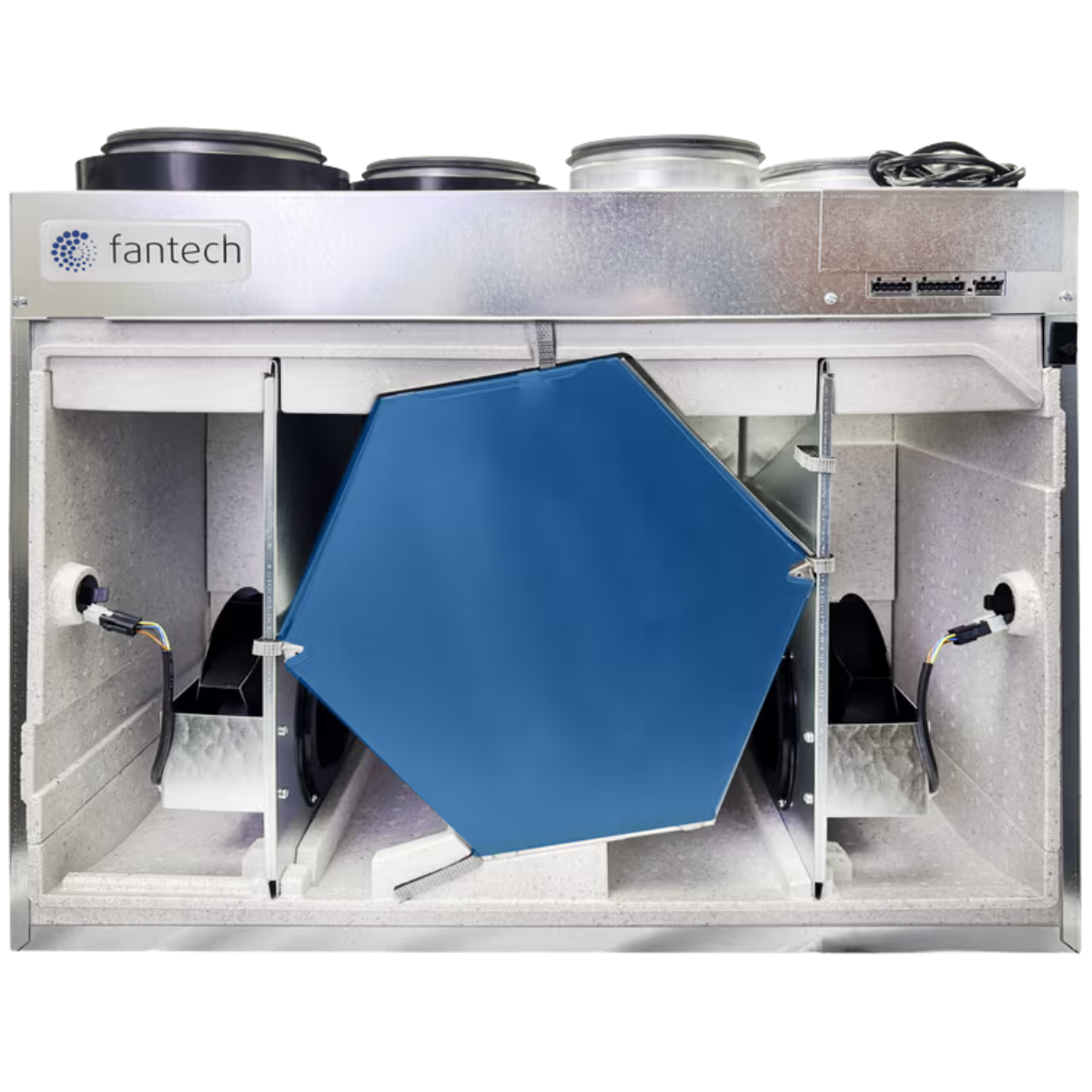 Fantech HERO 140E-160E-EC Energy Recovery Ventilator - Inside