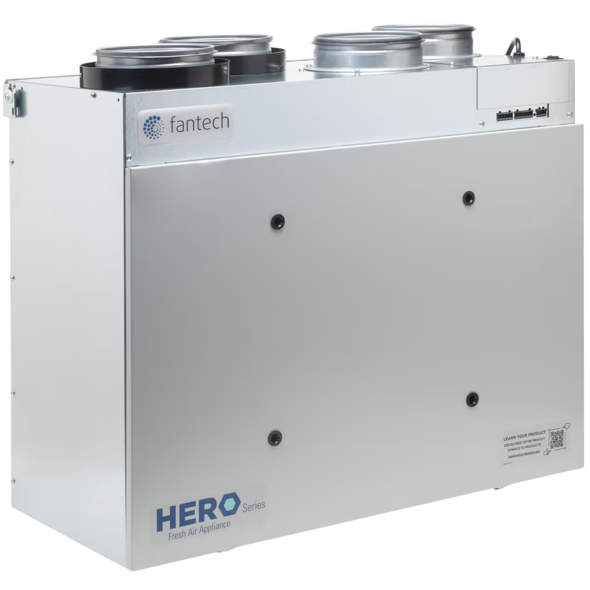 Fantech HERO 140E-160E-EC Energy Recovery Ventilator - Main