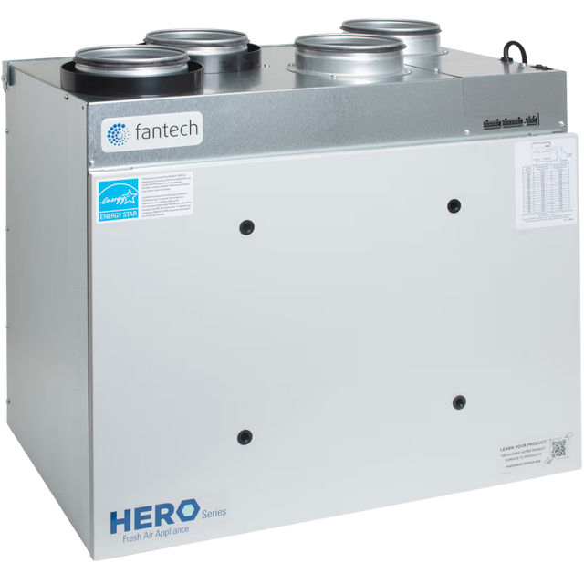 Fantech HERO 200H 218 CFM Heat Recovery Ventilator - Main