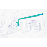 Fantech HERO Energy Recovery Ventilator - Mechanical Room Layout 2