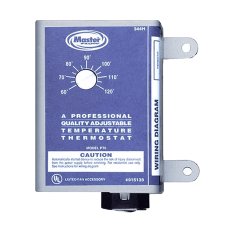 Fantech Master Flow PT6 Attic Thermostat - Main