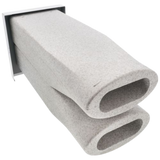 Fantech Matrix 6-in 2-in-1 Supply/Exhaust Hood - Back