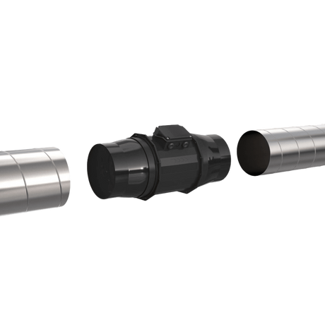 Fantech prioAIR Inline Duct Fan - Pieces