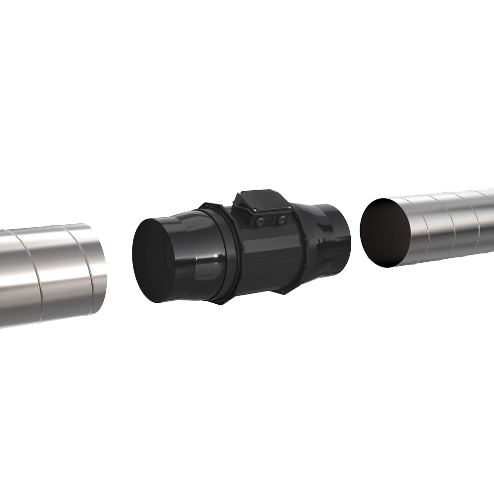 Fantech prioAIR Inline Duct Fan - Fan Pieces 