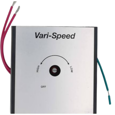 Fantech RPE 210 230V 10A Heavy Duty Speed Control with On/Off Switch - Front