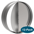 Fantech RSK10 10-Inch Duct Backdraft Damper - 12 Pack
