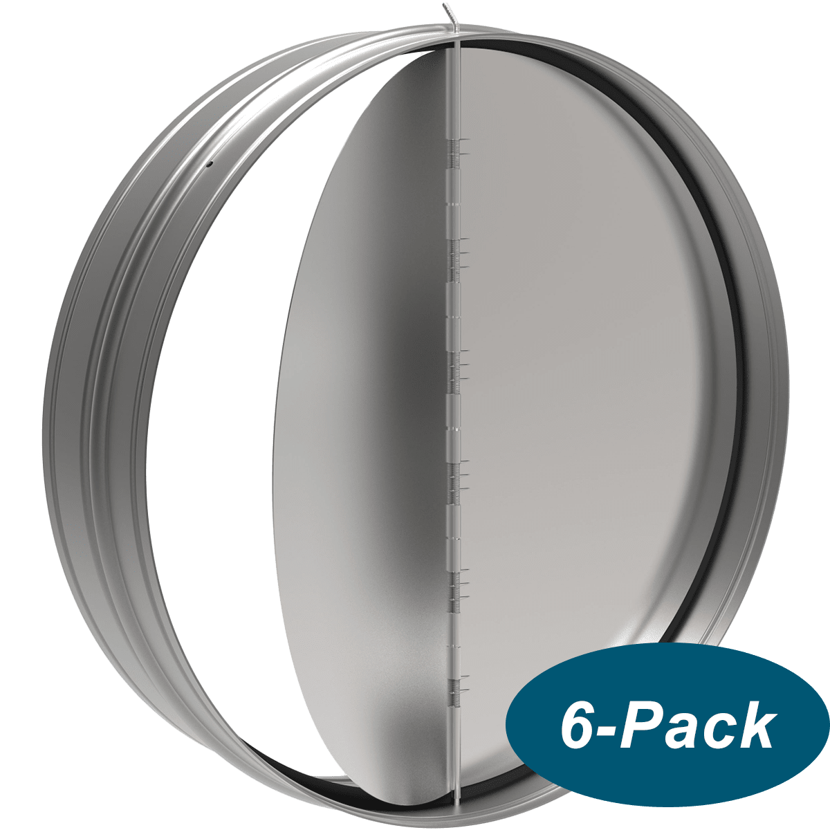 Fantech RSK12 12-Inch Duct Backdraft Damper - 6-Pack