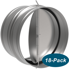 Fantech RSK5 5-Inch Duct Backdraft Damper - 18-Pack