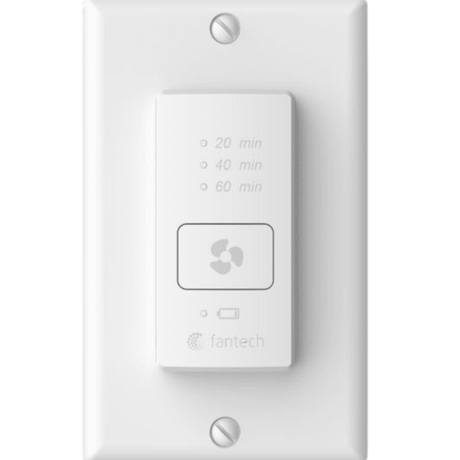 Fantech RTS-W Wireless 20-40-60 Minute Timer w/Battery - Main