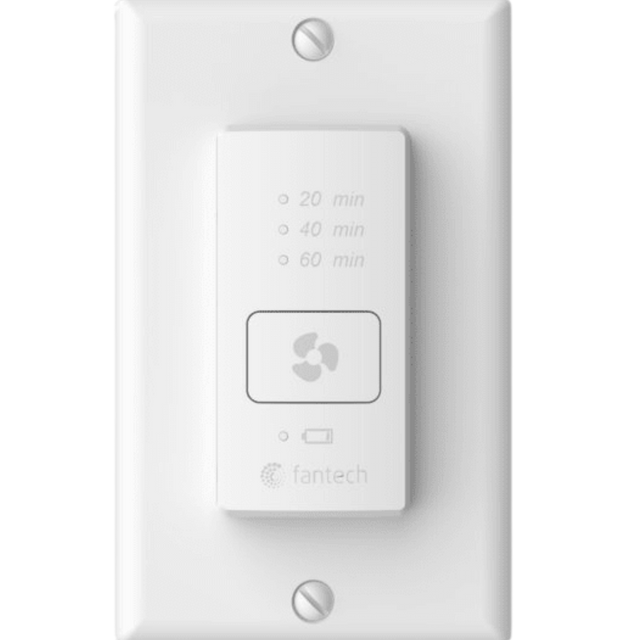 Fantech RTS-W Wireless 20-40-60 Minute Timer w/Battery - Main