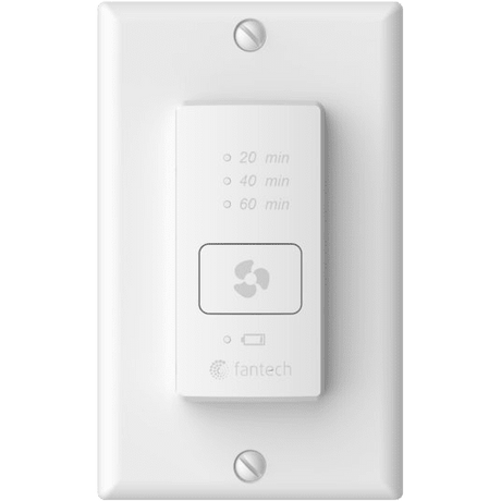 Fantech RTS-W Wireless 20-40-60 Minute Timer w/Battery - Main