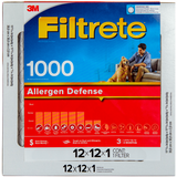 3M Filtrete Allergen Defense Furnace Filter 12x12x1
