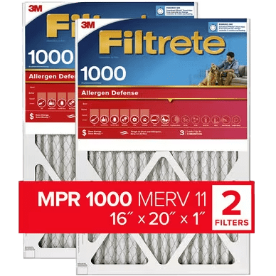 3M Filtrete Allergen Defense Furnace Filter - 16 x 20 x 1