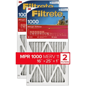 3M Filtrete Allergen Defense Furnace Filter - 16 x 25 x 1