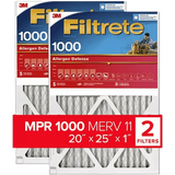 3M Filtrete Allergen Defense Furnace Filter - 20 x 25 x 1