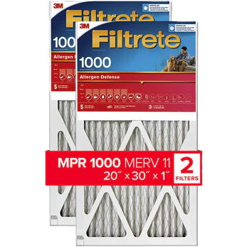 3M Filtrete Allergen Defense Furnace Filter - 20 x 30 x 1