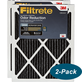 3M Filtrete 1200 MPR Allergen Defense Odor Reduction Filters - 2-Pack