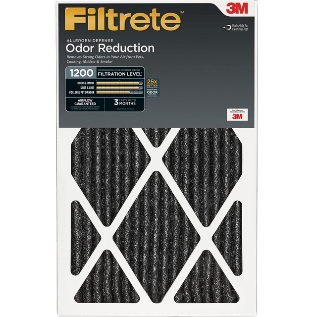 3M Filtrete 1200 MPR Allergen Defense Odor Reduction Filters