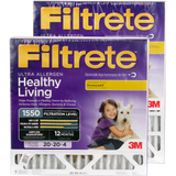 3M Filtrete Healthy Living 1500 MPR Allergen Reduction Filters for 4" Housings